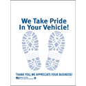 Service-Grade Paper Floor Mats