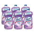 Lysol® Clean and Fresh Multi-Surface Cleaner, Lavender and Orchid Essence, 28oz Bottle, 6/Case